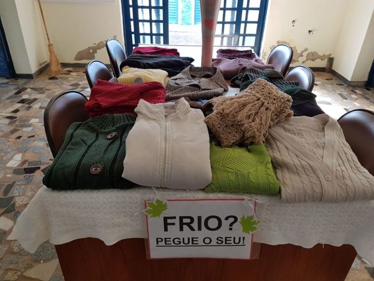 Prefeitura Municipal de Ouro Fino fará doações de roupas de frio para famílias carentes