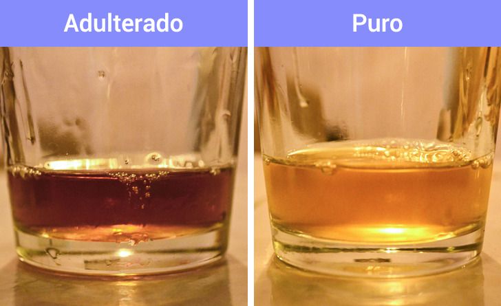 Diferença entre o mel puro e o adulterado