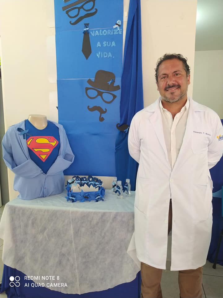 O médico urologista, Dr. Alexandre Piovesan Mendonça