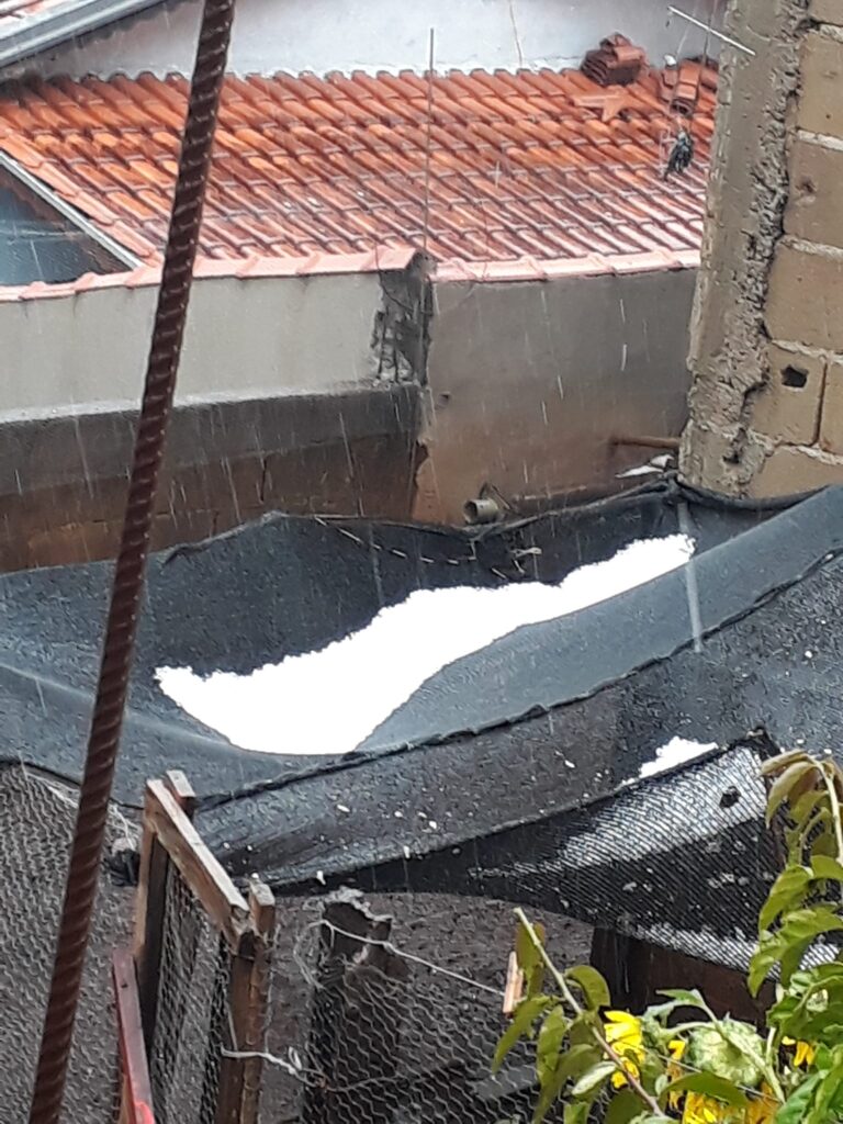 Chuva de Granizo em Ouro Fino e Inconfidentes