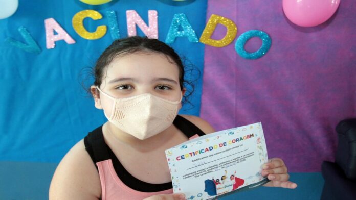Ouro Fino retoma a vacinação infantil contra a Covid-19 para crianças sem comorbidades