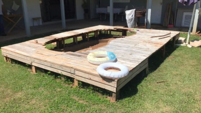 Chácara é invadida e tem piscina furtada em Santa Rita do Sapucaí