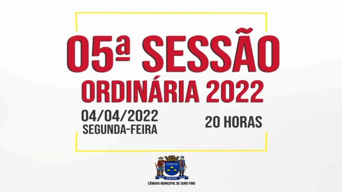 05ª Sessão Ordinária 2022.
