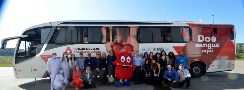 Unidade Móvel de Doação de Sangue de Minas Gerais